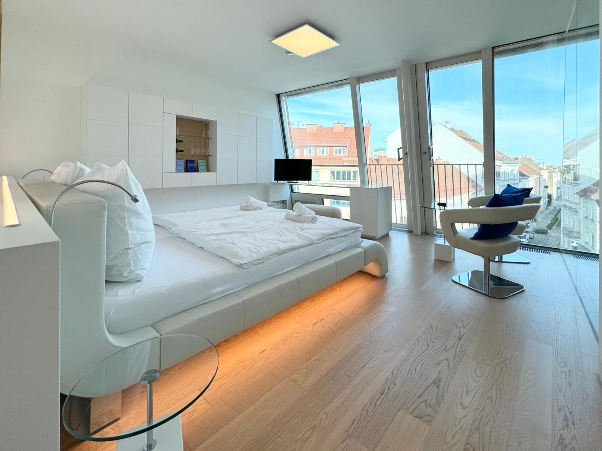 Modernes Apartment Im Zentrum Von Graz Exteriör bild